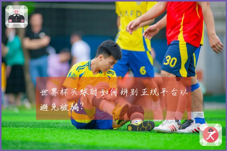 世界杯买球时如何辨别正规平台以避免被骗？