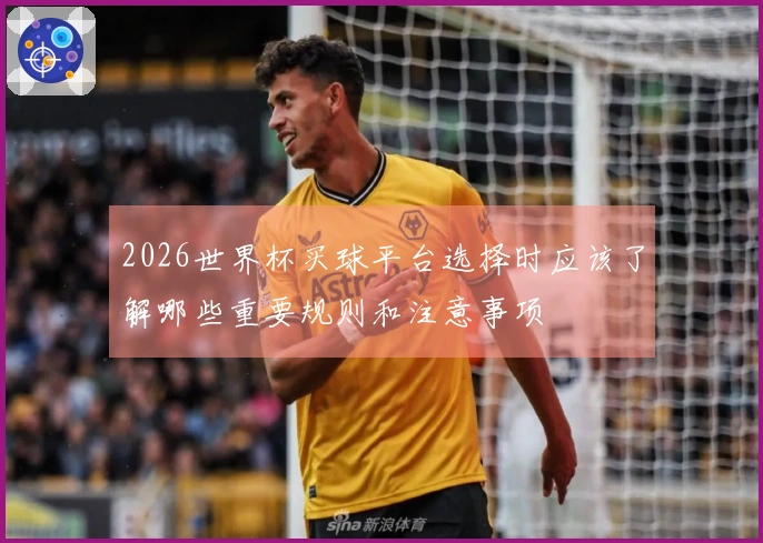 2026世界杯买球平台选择时应该了解哪些重要规则和注意事项