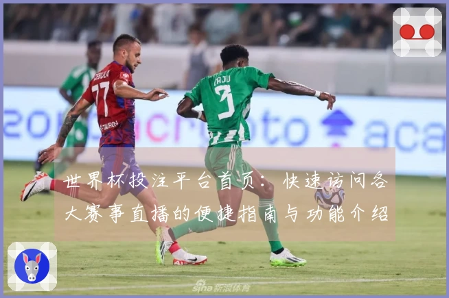 世界杯投注平台首页：快速访问各大赛事直播的便捷指南与功能介绍
